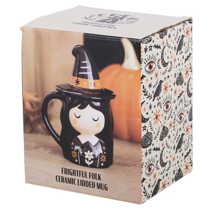 Frightful Folk Witch Lidded Mug, image 7 of 7