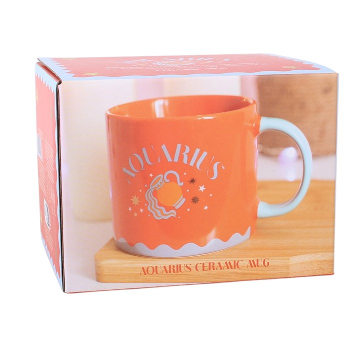 Zodiac Zest Aquarius Mug, image 5 of 5
