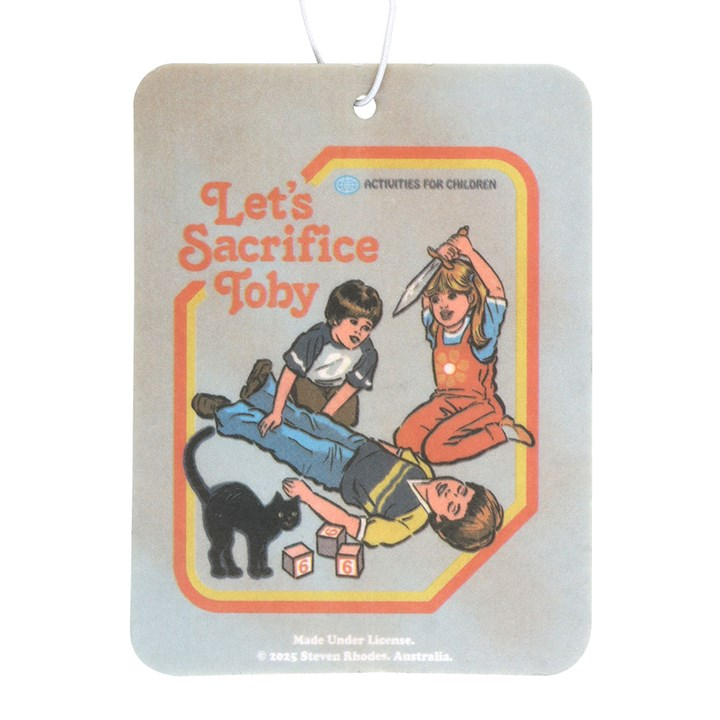 Let's Sacrifice Toby Vanilla Air Freshener by Steven Rhodes, image 4 of 4