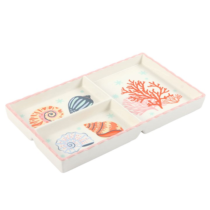 Pastel Shell and Coral Trinket Tray, image 4 of 4