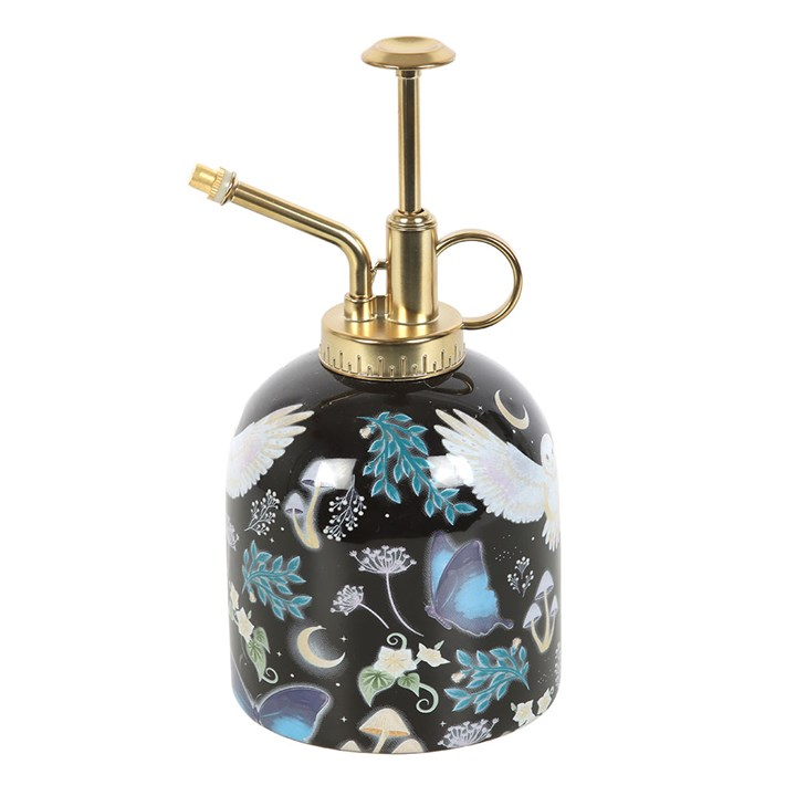 Night Flight Owl Print Ceramic Plant Mister, image 3 of 3