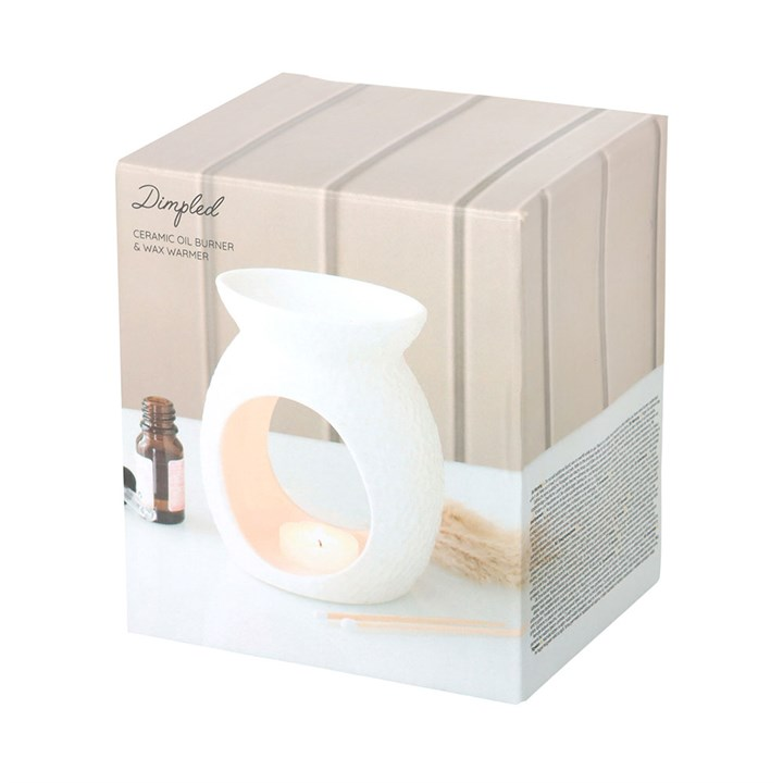 Dimpled Oil Burner and Wax Warmer, image 6 of 6