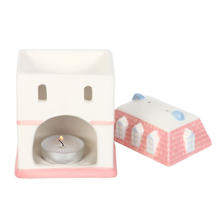 Pastel House Oil Burner and Wax Warmer, image 7 of 7