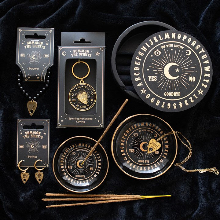 Talking Board Planchette Beaded Charm Bracelet, image 5 of 5