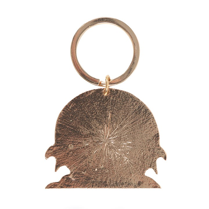 In My Witch Era Bat Cat and Moon Enamel Keyring, image 4 of 4