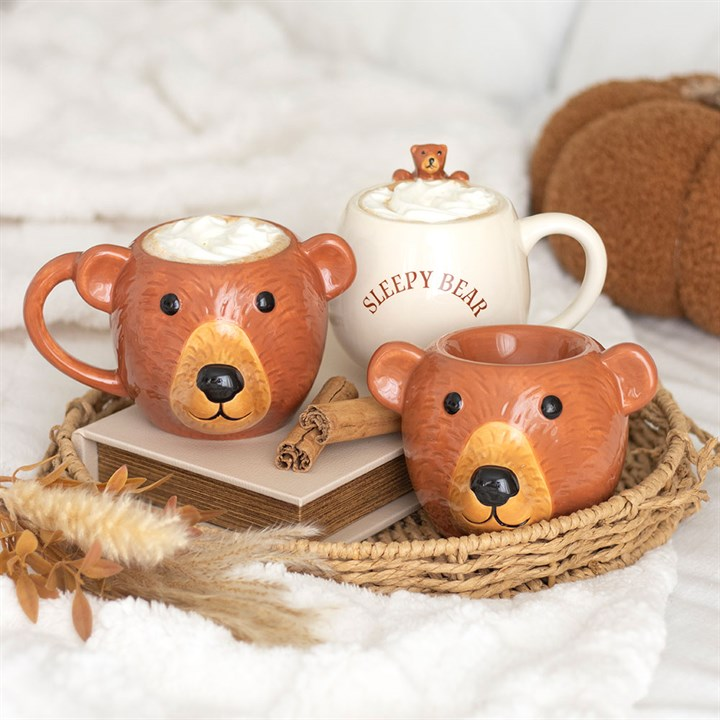 Sleepy Bear Rounded Mug, image 6 of 6
