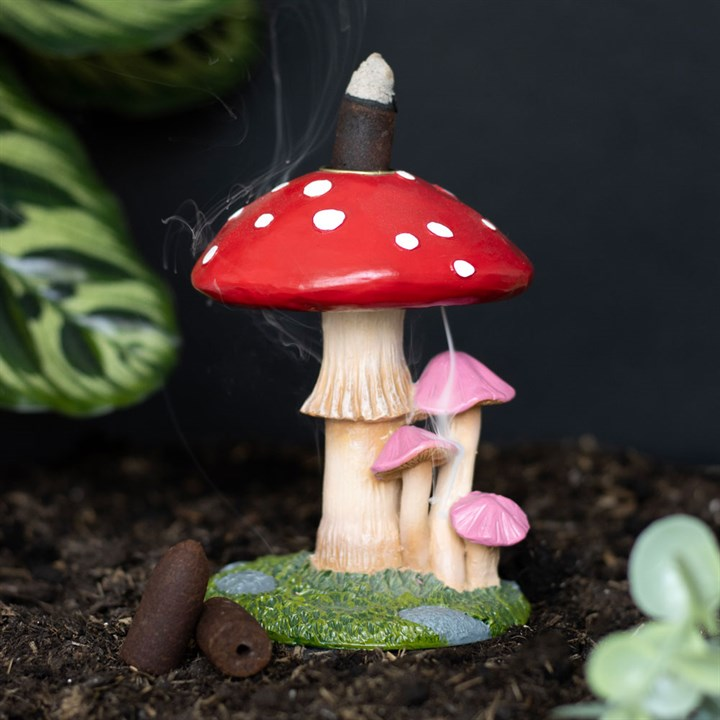 Mushroom Backflow Incense Burner, image 6 of 6