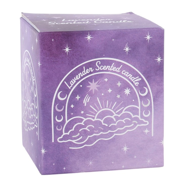Purple Pastel Skies Lavender Candle, image 5 of 5