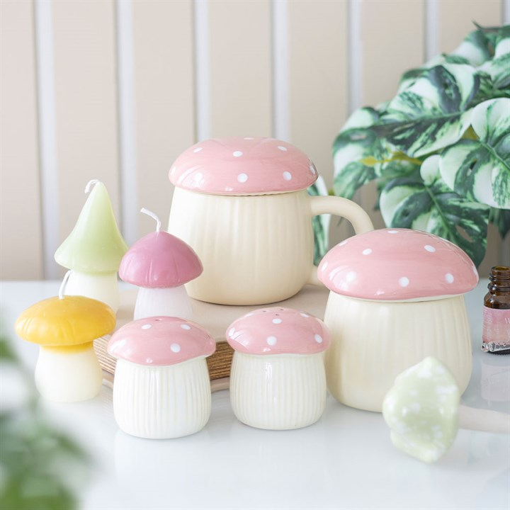 Pink Mushroom Mug, image 5 of 5