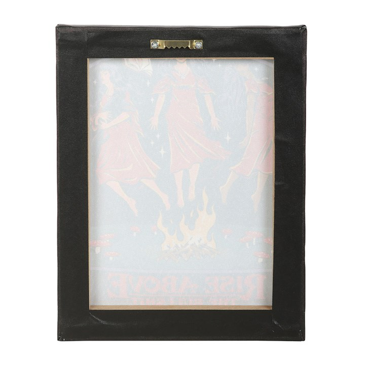 19x25cm Rise Above the Bullsh*t Canvas Plaque by Steven Rhodes, image 4 of 4