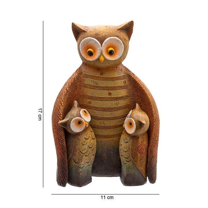 Owl Family Ornament, image 2 of 2
