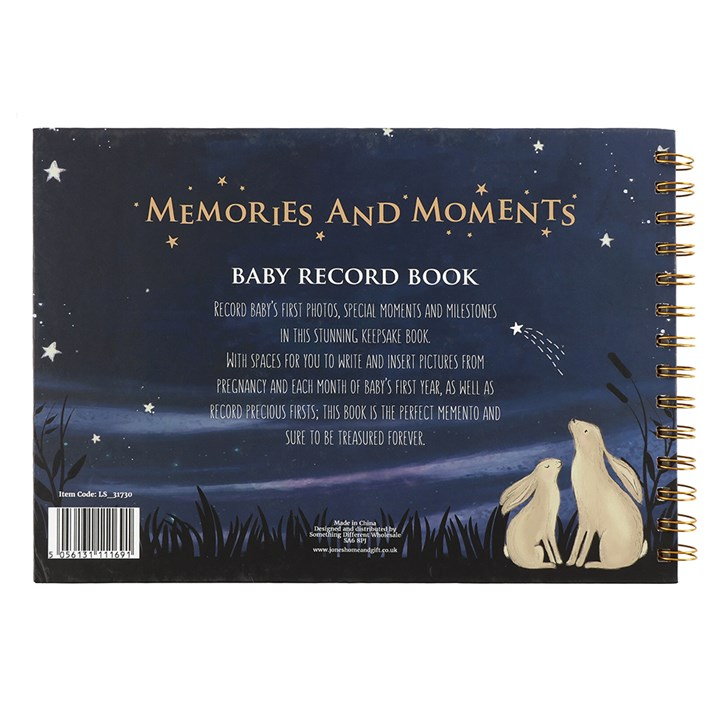 Look At The Stars Baby Memory Book, image 6 of 6