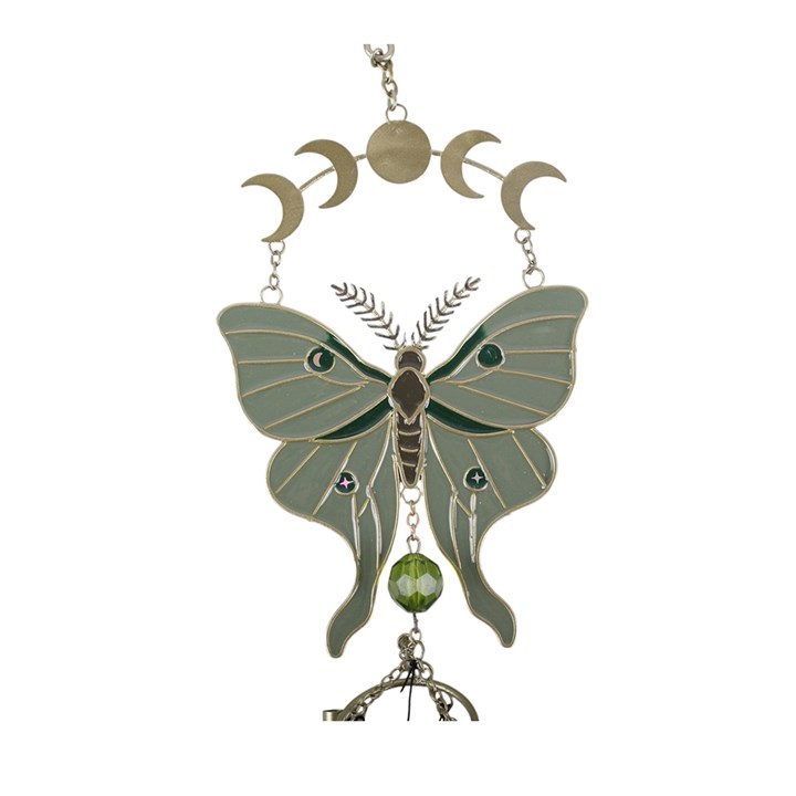 Moonphase Moth Windchime, image 4 of 4