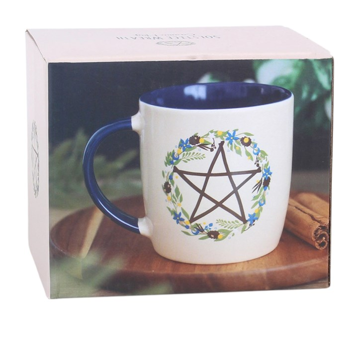 Solstice Wreath Mug, image 5 of 5