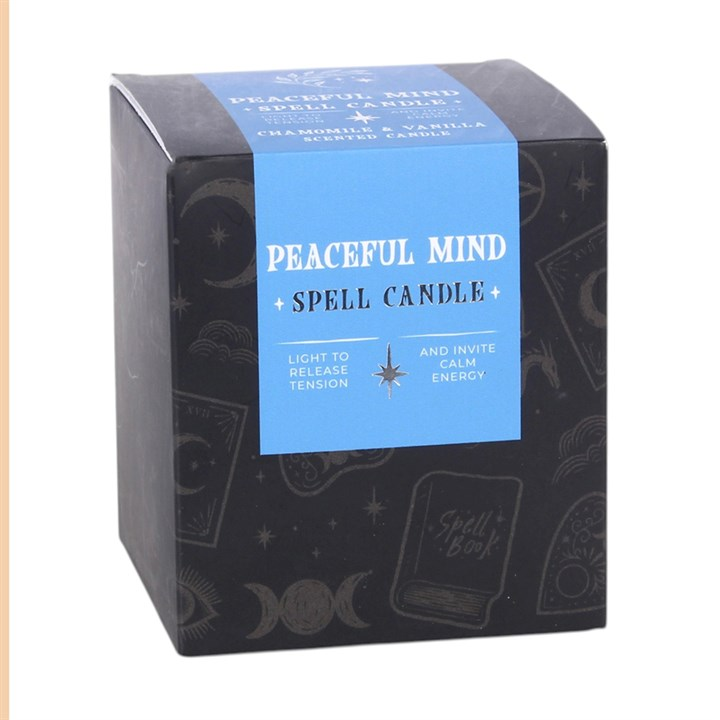 Peaceful Mind Chamomile & Vanilla Scented Candle, image 6 of 6