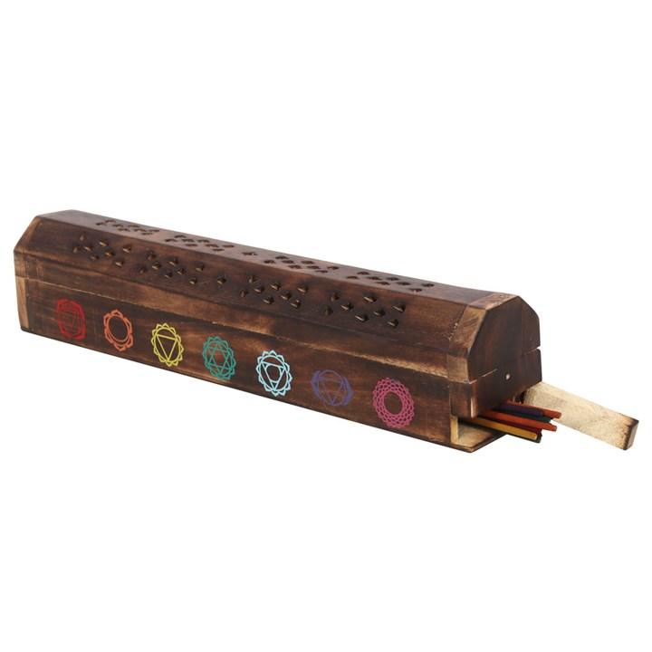 Chakra Wooden Mixed Incense Box Set, image 6 of 6