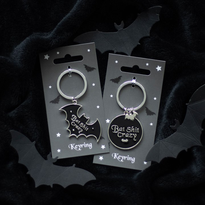 Bat Sh*t Crazy Keyring, image 5 of 5