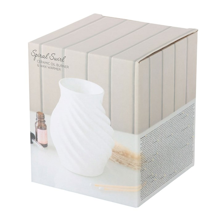 Spiral Swirl Oil Burner and Wax Warmer, image 6 of 6