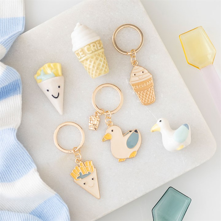 Ice Cream Cone Keyring, image 5 of 5