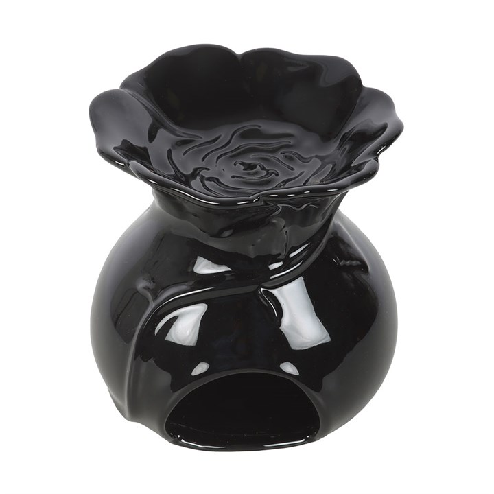 Black Rose Oil Burner, image 4 of 4