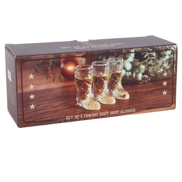 Cowboy Boot Shot Glass Set, image 5 of 5