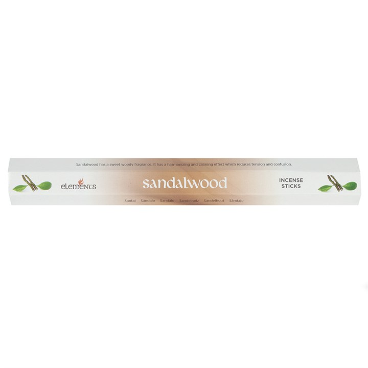 Set of 6 Packets of Elements Sandalwood Incense Sticks, image 2 of 2