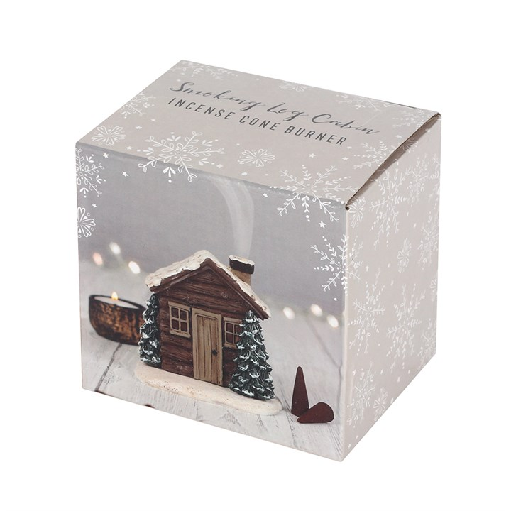 Log Cabin Incense Cone Burner, image 5 of 5