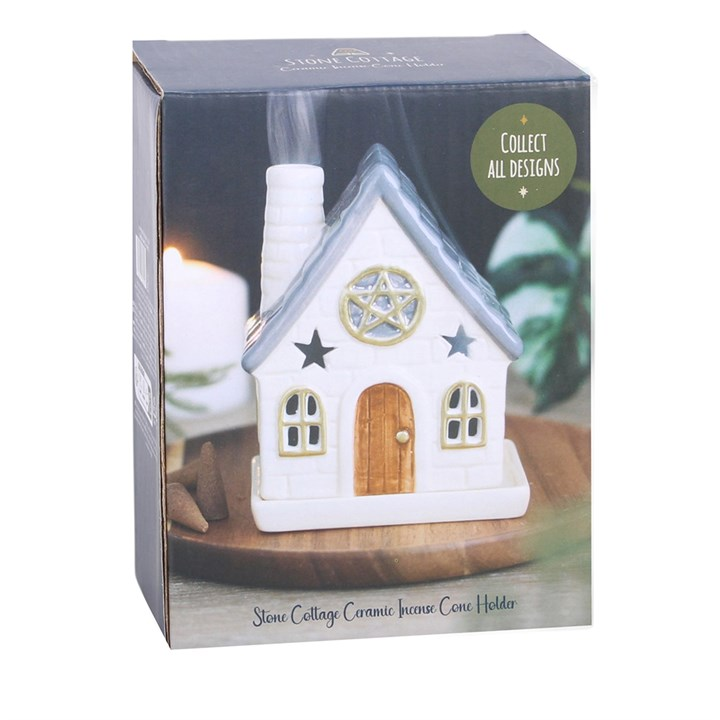 Stone Cottage Incense Cone Holder, image 6 of 6