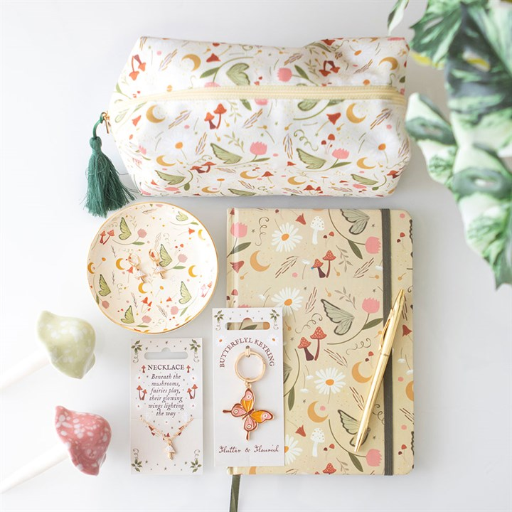 Fairy Folklore Print Makeup Bag, image 5 of 5
