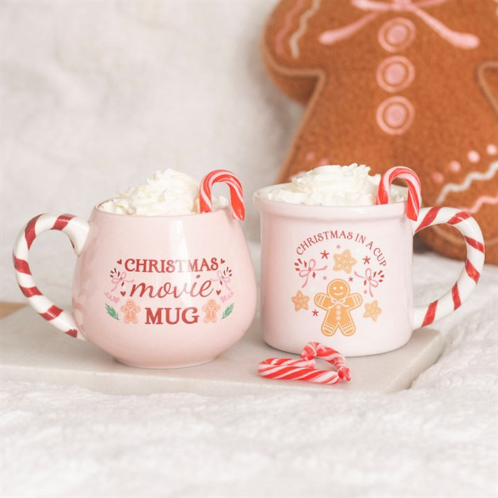 Pink Christmas Movie Mug, image 5 of 5
