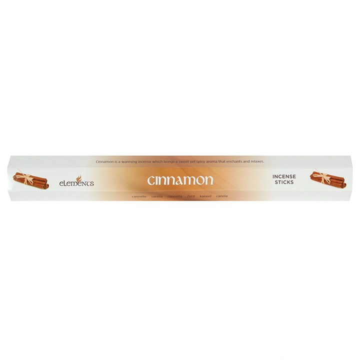Set of 6 Packets of Elements Cinnamon Incense Sticks, image 2 of 2