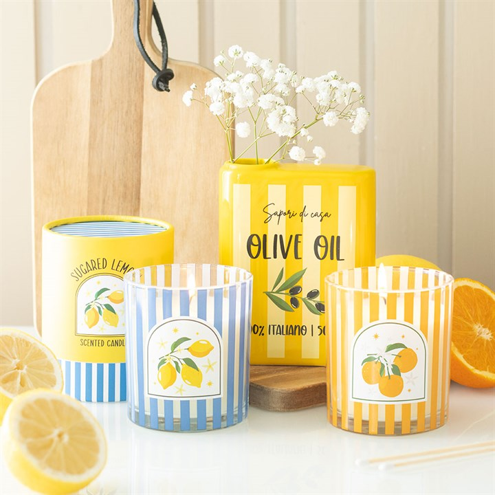 Sugared Lemon Scented Candle, image 5 of 5