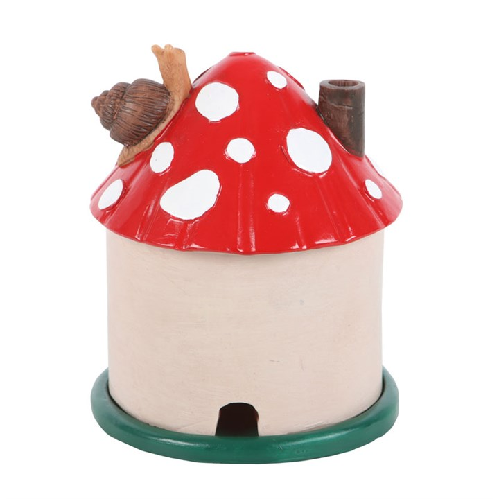 Mushroom House Resin Incense Cone Burner, image 6 of 6