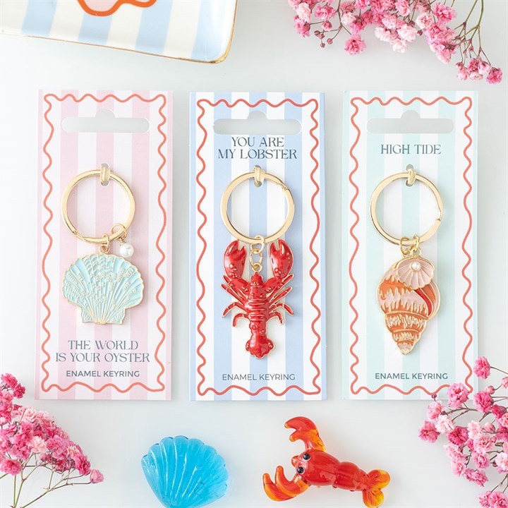 High Tide Shell Keyring, image 6 of 6