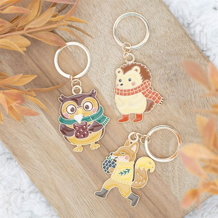 Hazel Hedgehog Keyring, image 6 of 6