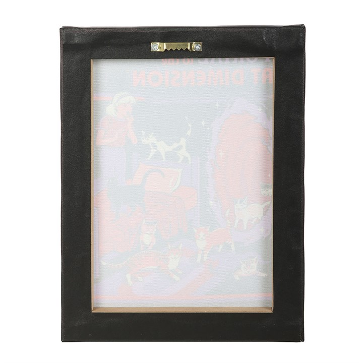 19x25cm The Cat Dimension Canvas Plaque by Steven Rhodes, image 4 of 4