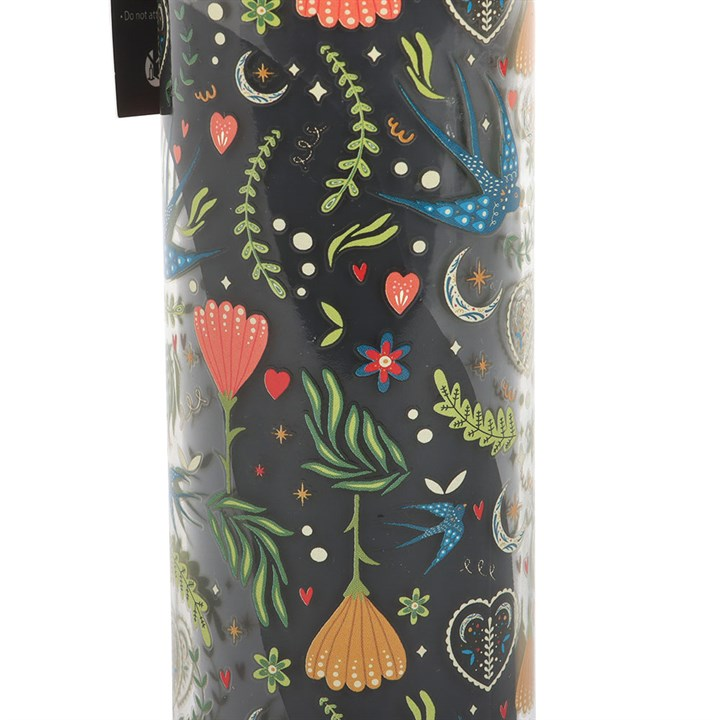 Midnight Bloom Print French Tulip Tube Candle, image 4 of 4