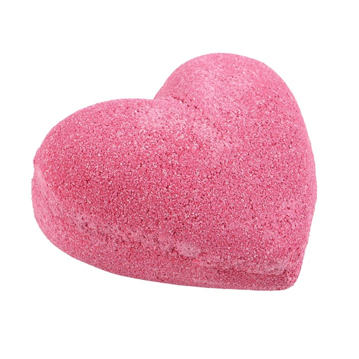 Love Yourself Heart-Shaped Cherry Bath Bomb, image 4 of 4