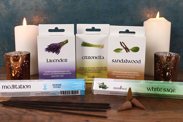 Set of 6 Packets of Elements Meditation Incense Sticks, image 2 of 2