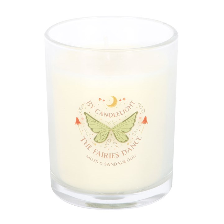 Fairy Wing Moss & Sandalwood Candle, image 4 of 5
