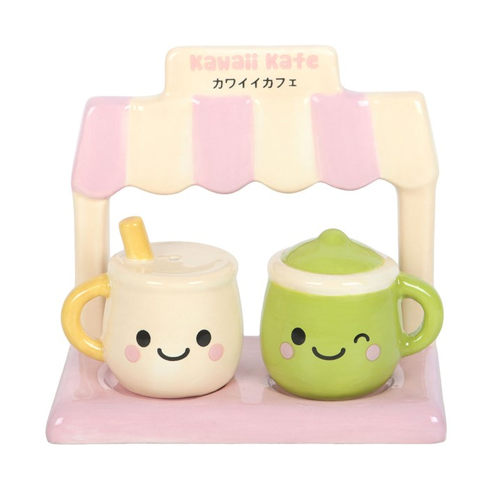 Kawaii Latte Salt and Pepper Shakers, image 3 of 7