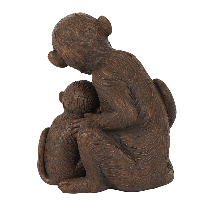 Monkey Mother and Baby Ornament, image 2 of 3