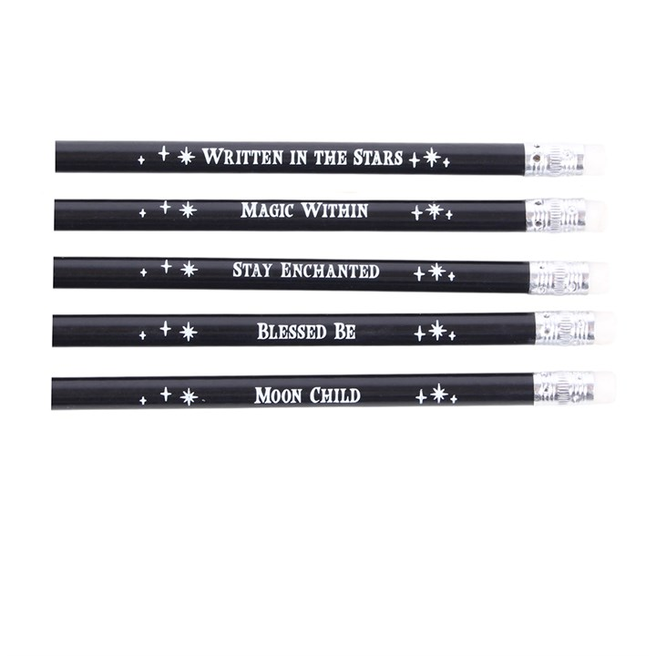 Pack of 5 Spellbound Secrets Pencils, image 5 of 5
