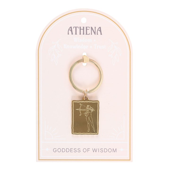 Athena Goddess Talisman Keyring, image 2 of 5