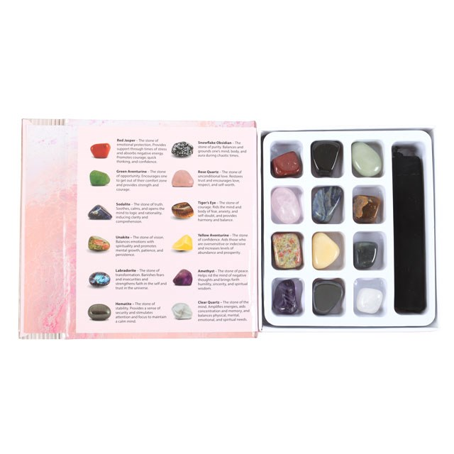 The Little Book of Crystal Healing Gift Set, image 2 of 3