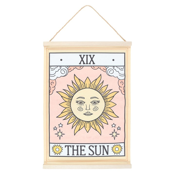 The Sun Vintage Tarot Wall Hanging, image 2 of 4