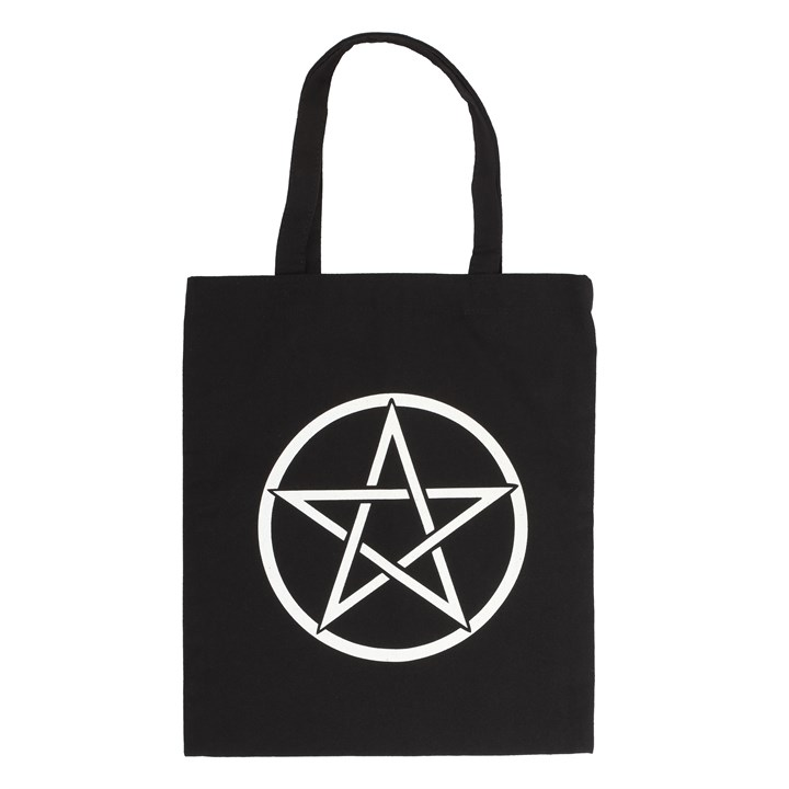 Pentagram Polycotton Tote Bag, image 1 of 4