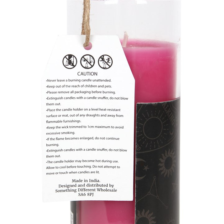 Floral 'Friendship' Spell Tube Candle, image 2 of 3