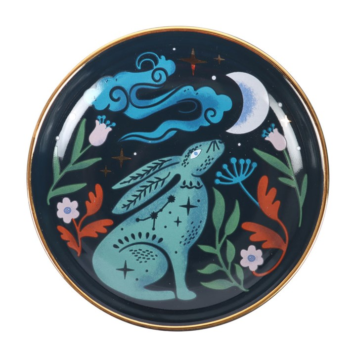 Midnight Hare Trinket Dish, image 2 of 5