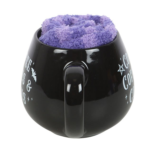 Coffee, Coffins & Covens Mug and Socks Set, image 3 of 6